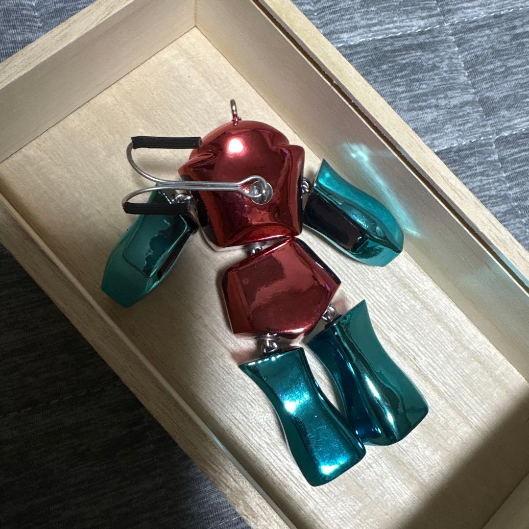 フロッグプロダクツ　ウッド　フロッグボット　メッキレッドブルー　マッドラッド