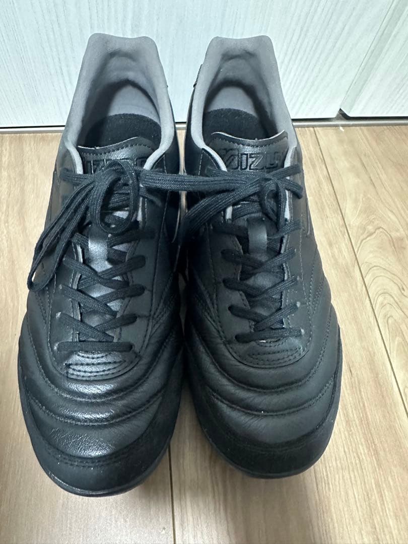 MORELIA プロフェッショナルモデル ブラック サッカーシューズ 26cm
