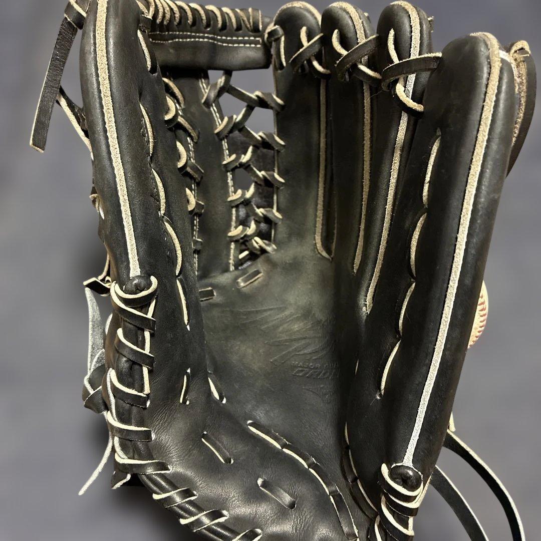 【最終価格】Mizuno Pro 軟式グローブ 黒　イチロー