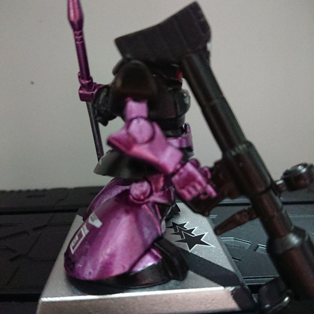 ガンダムコンバージ 黒い三連星専用 ドム②メタリック リペイント