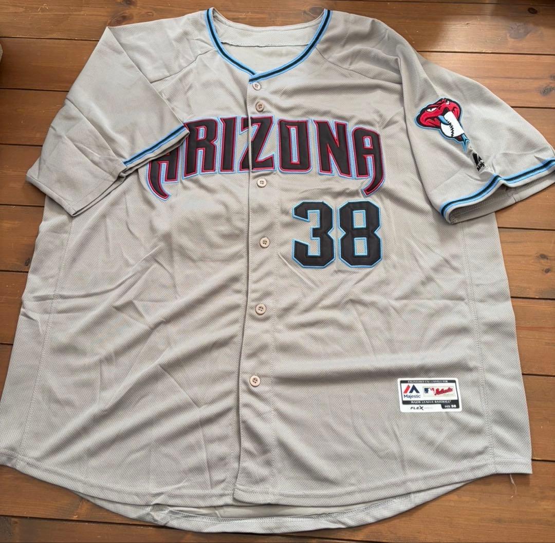 MLB アリゾナ　ダイヤモンドバックス　シリング　オーセンティック　ユニフォーム