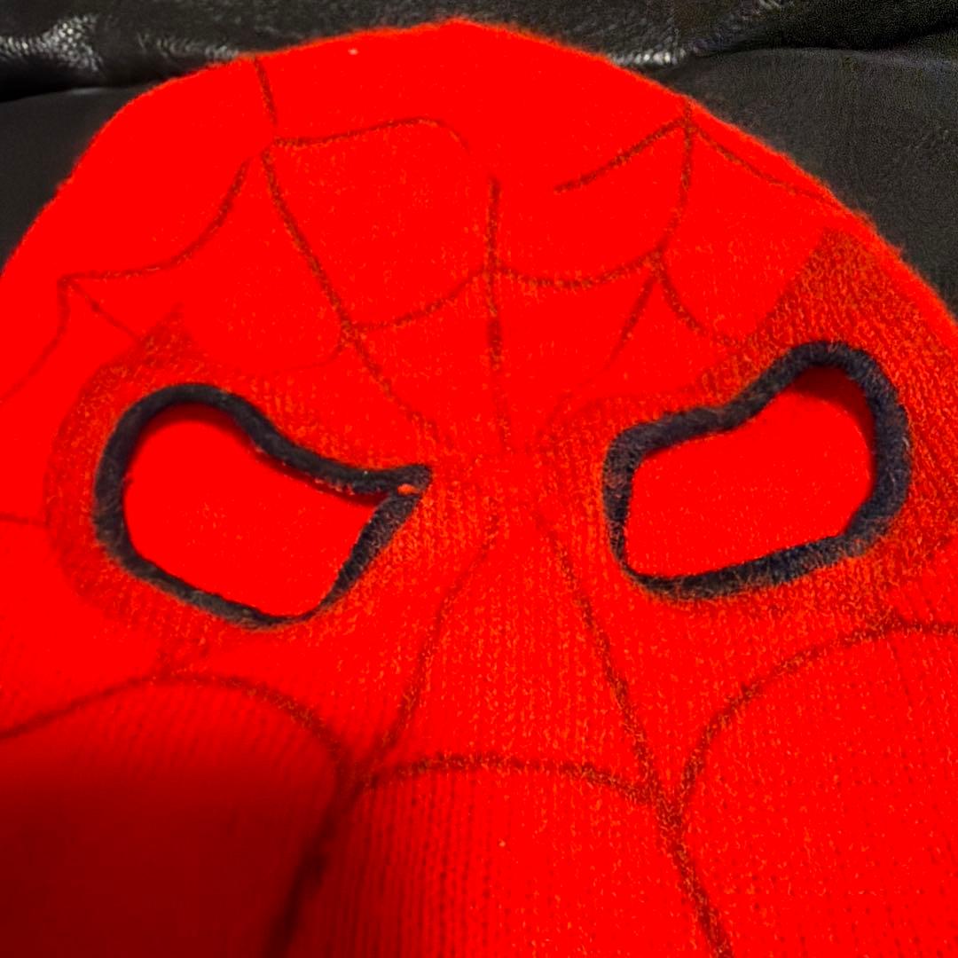 【値下げ】1980年　マーベル　スパイダーマン ニット帽　ニットマスク