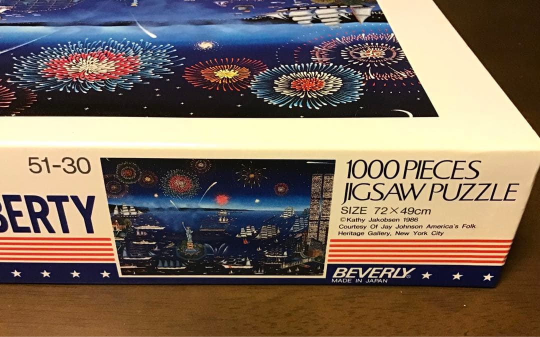 ジグソーパズル 1000ピース　Kathy Jakobsen 自由の女神