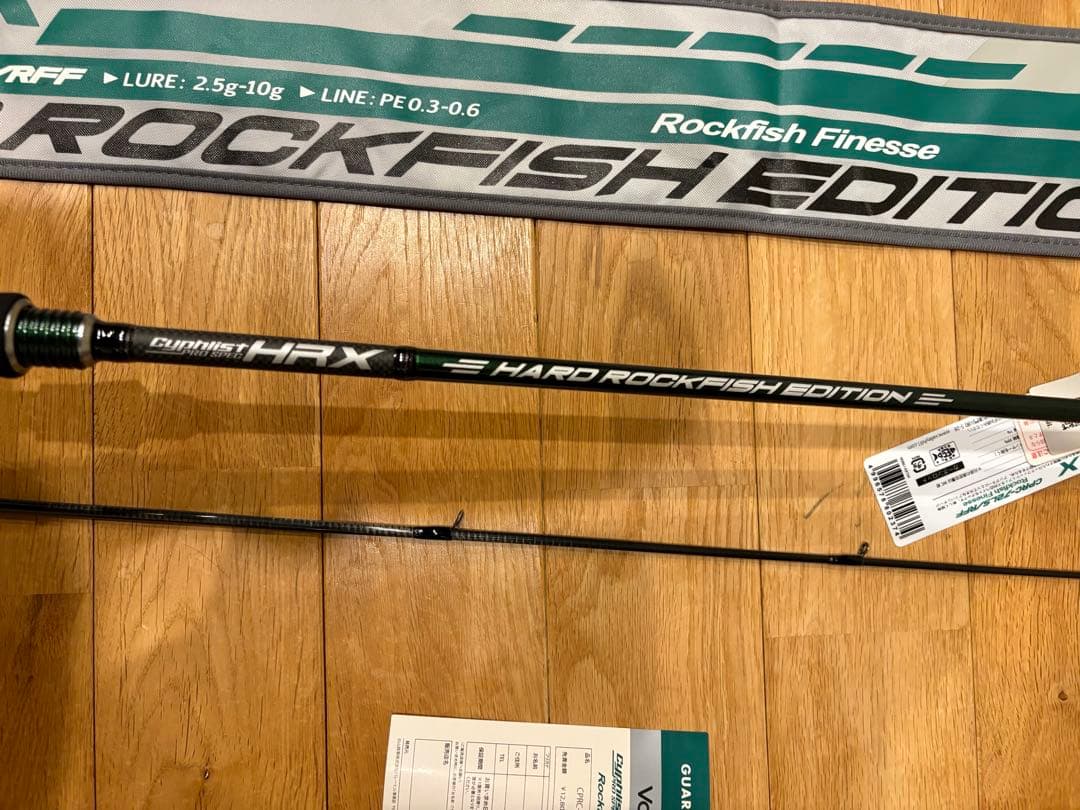 新品　CPRC-72LS/RFF ロックフィッシュロッド