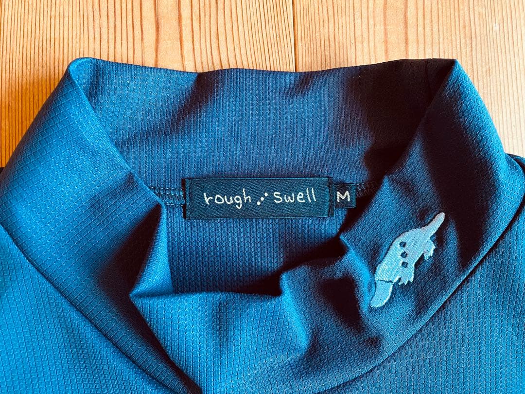 ★美品★ラフ&スウェル★モックネック★吸水速乾★rough&swell★半袖