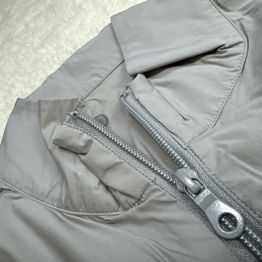 ORANGE LABEL ナイロン ハーフジップベスト　撥水　ストレッチ