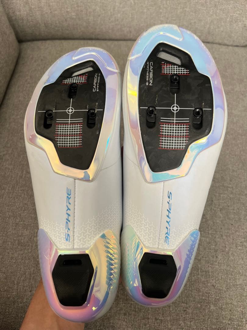 SHIMANO S-PHYRE ホワイト ロードシューズ