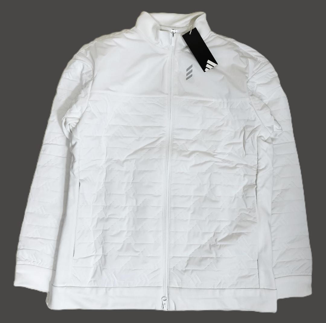 19,800円　アディダス　ゴルフ　中綿ジャケット　JJ0237　白　メンズL