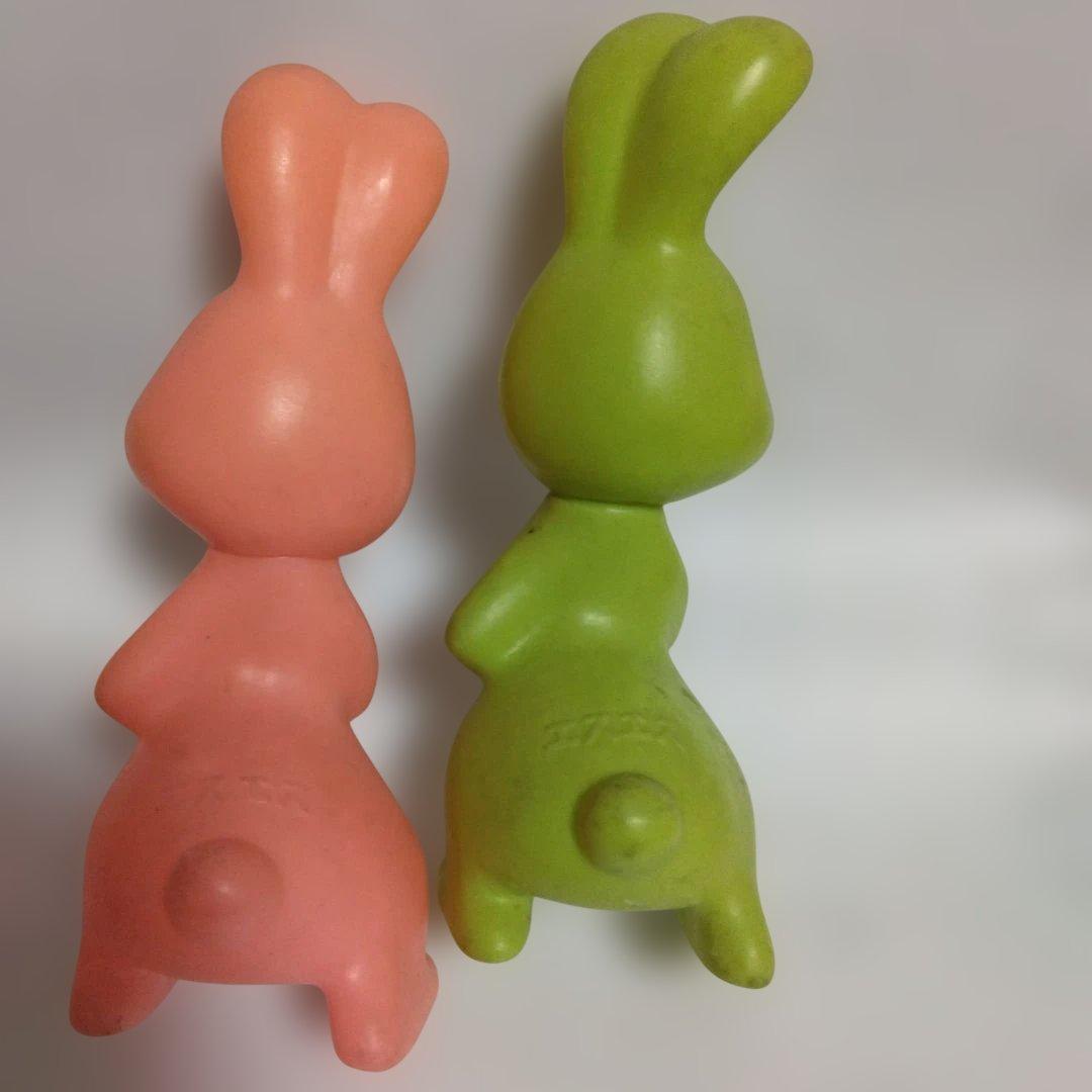 昭和 レトロ エスエス製薬 ピョンちゃん ソフビ 3代目 非売品 セット