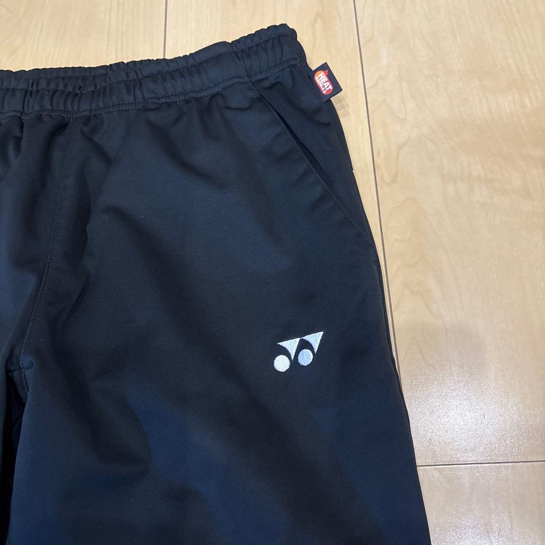 YONEX ブラック ウォームアップパンツ Mサイズ