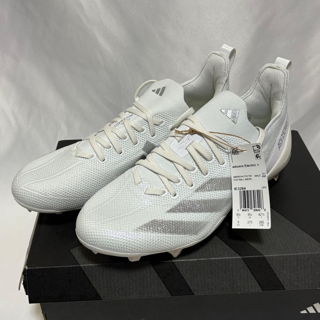 Adizero Electric+ Cleats WHT/SIL　27.0㎝　C