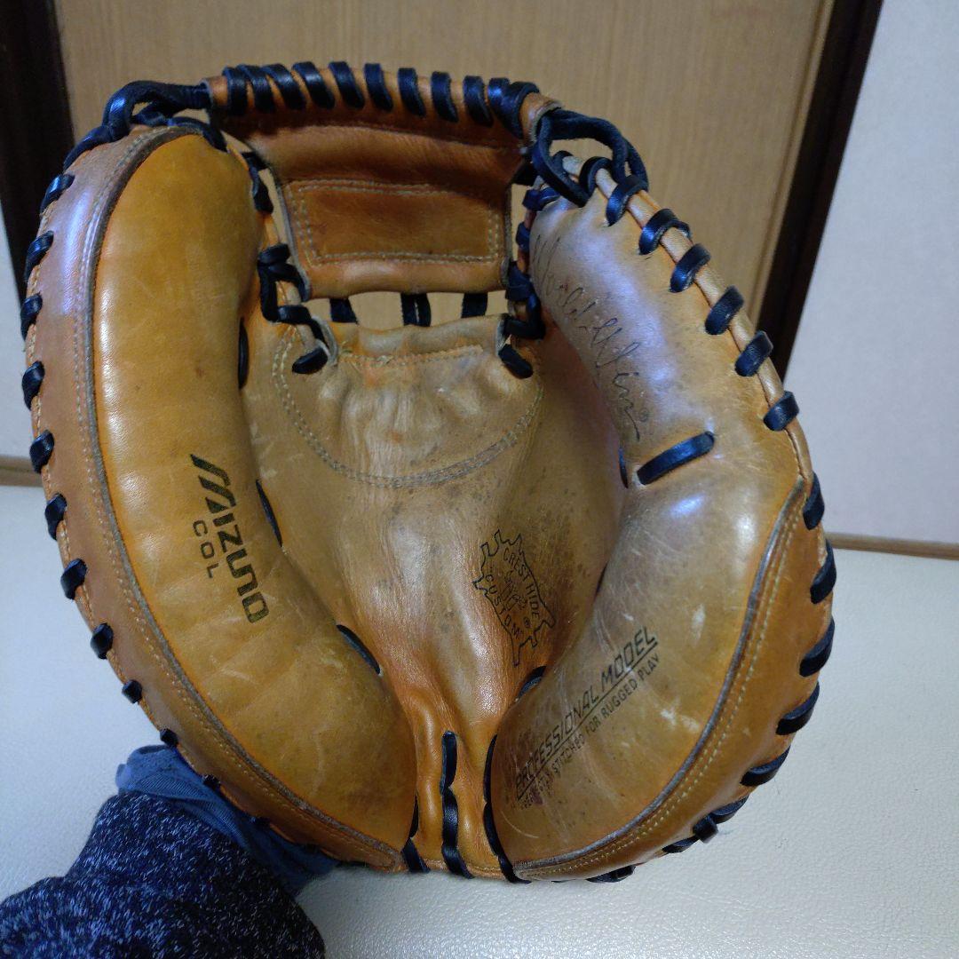 ミズノ　ワールドウィン　一般硬式用キャッチャーミット　レース交換