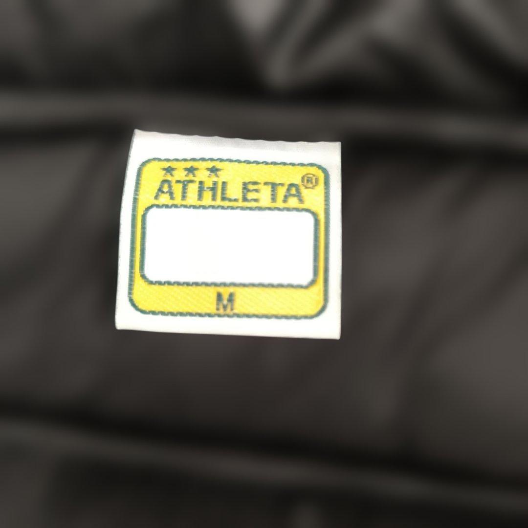ATHLETA ブラック ベンチコート フード付き
