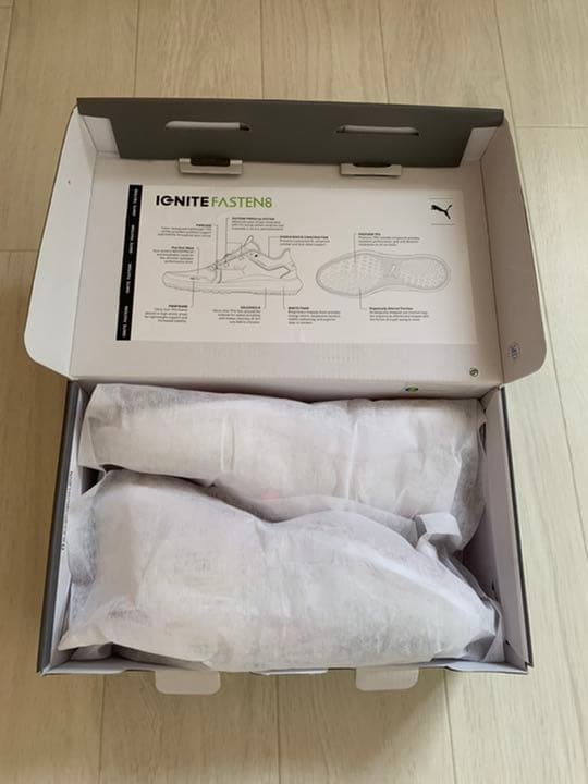 【新品】PUMA ゴルフシューズ　25.0㎝　スパイクレス　レディース