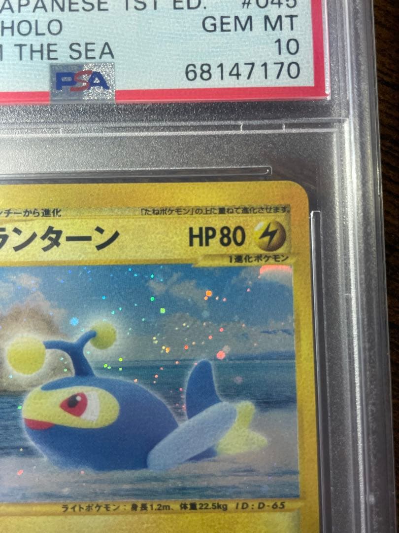 【ポケカ】ランターン カードe PSA10