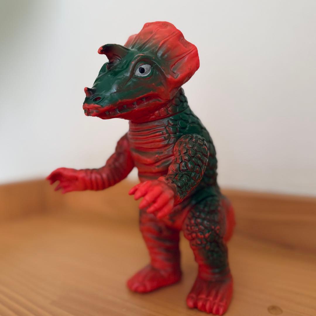 ブルマァク カプセル怪獣アギラ ソフビ 当時物 26004