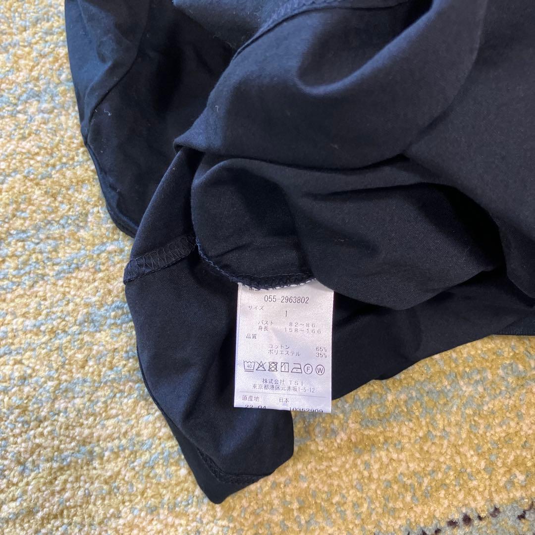 PEARLY GATES ブラック Tシャツ サイズ89