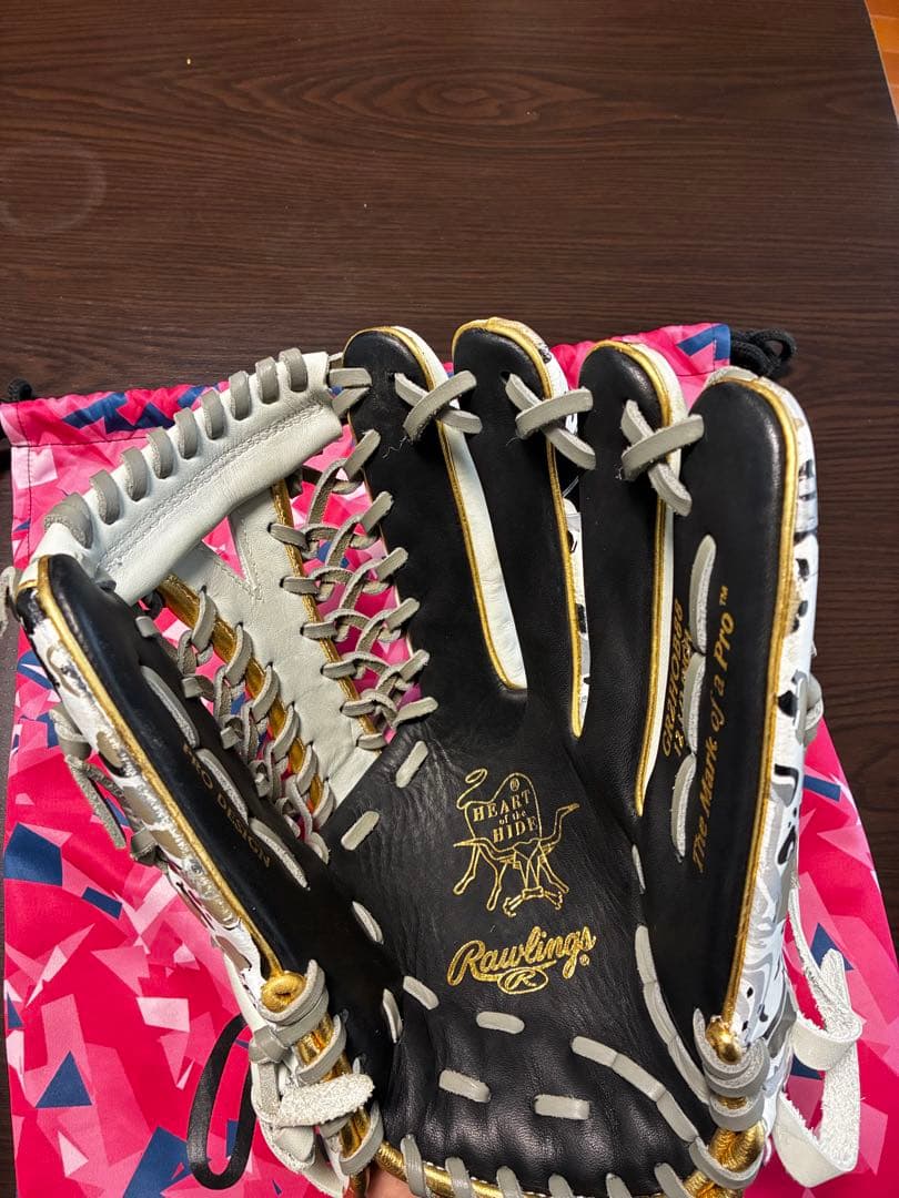 【美品】ローリングス 軟式グローブ HOH CRUSH THE STONE