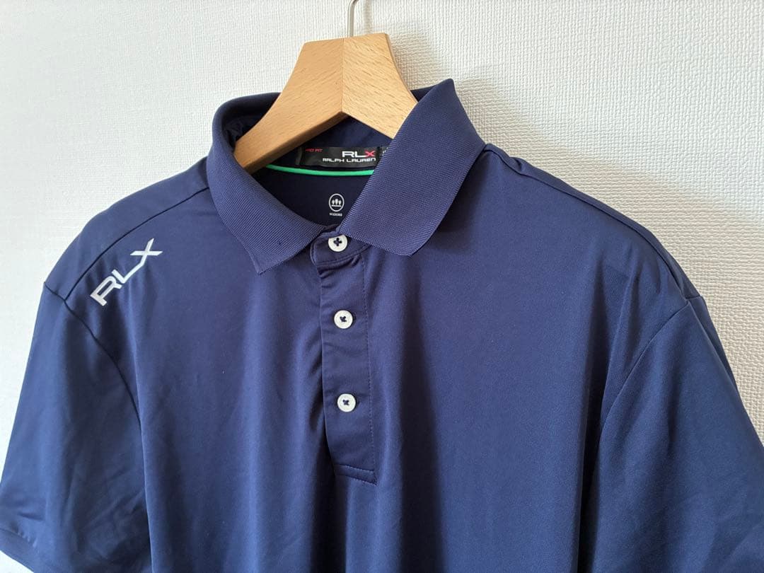 ラルフローレン　RLX ポロシャツ　ネイビー　S