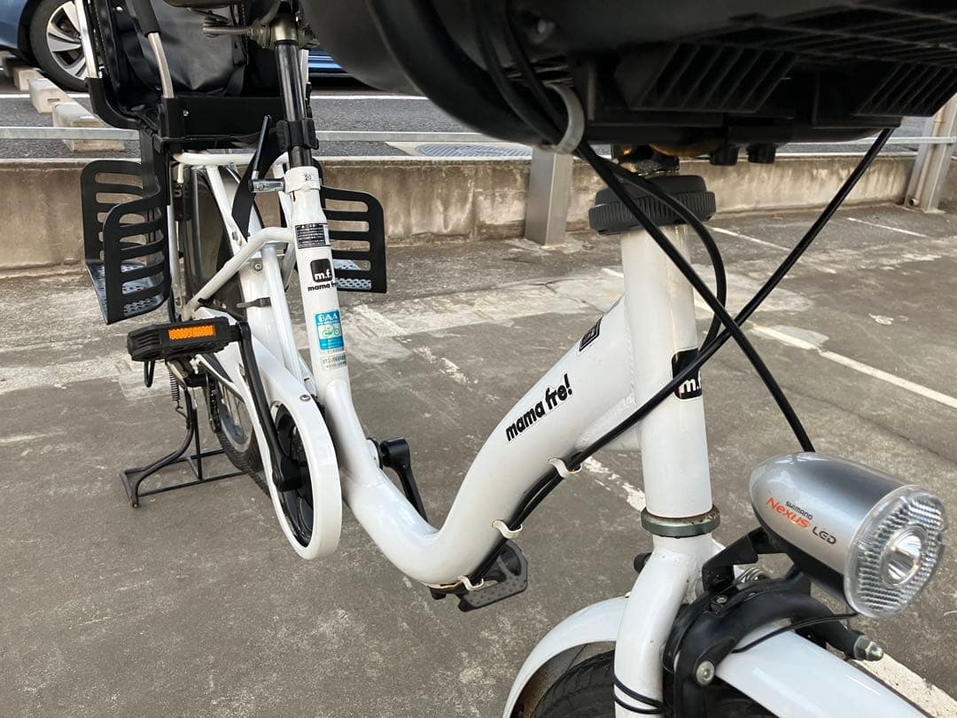 チャイルドシート付自転車　3人乗り　あさひ　ママフレンド4 (近隣お届け可)