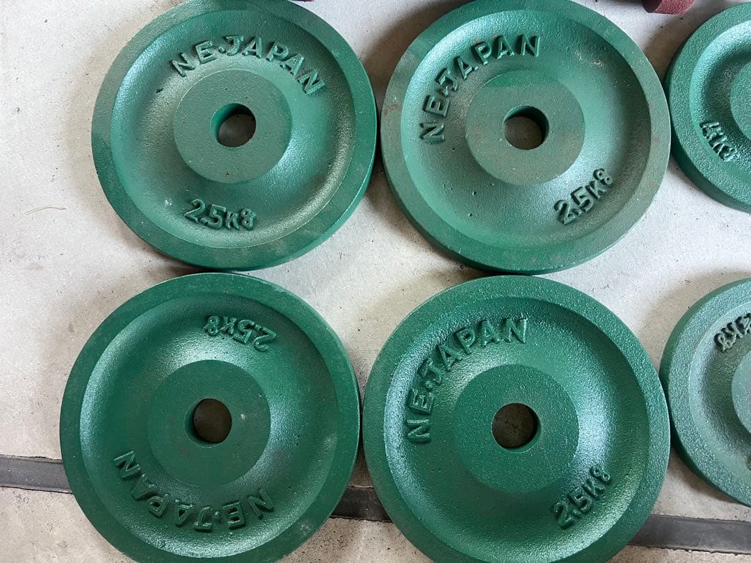 NEJAPAN バーベルセット 2.5kg 1.5 NE JAPAN