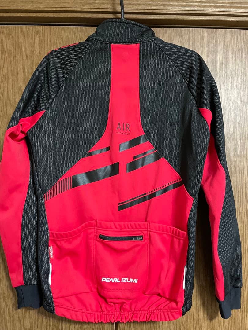 PEARL IZUMI サイクルジャケット M ブラック/レッド