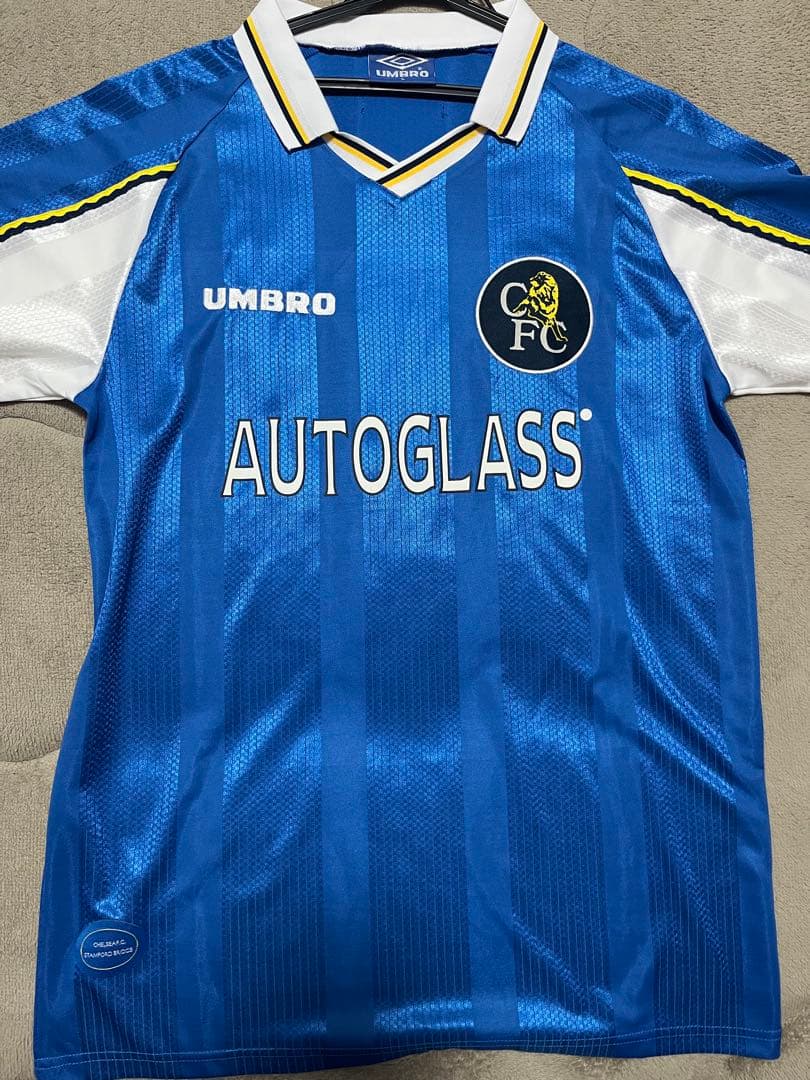 チェルシー ユニフォーム ゾラ 25 AUTOGLASS レトロ Lサイズ
