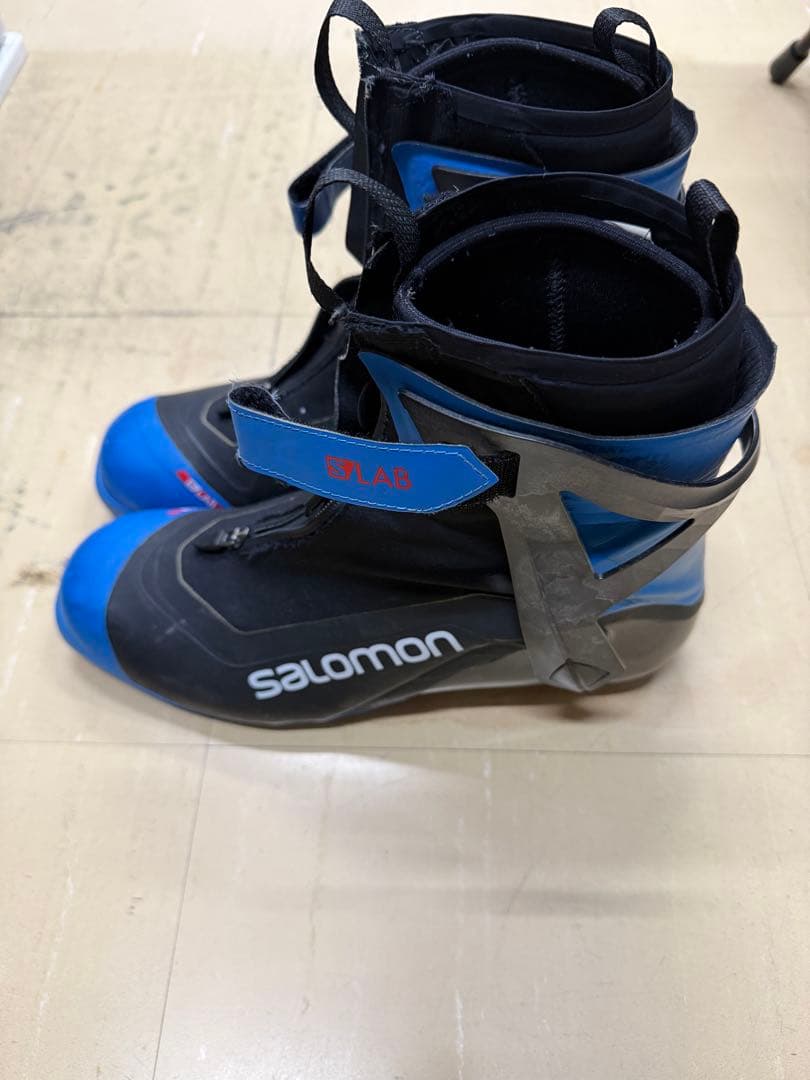 Salomon S/LAB スキー用ブーツ 黒/青