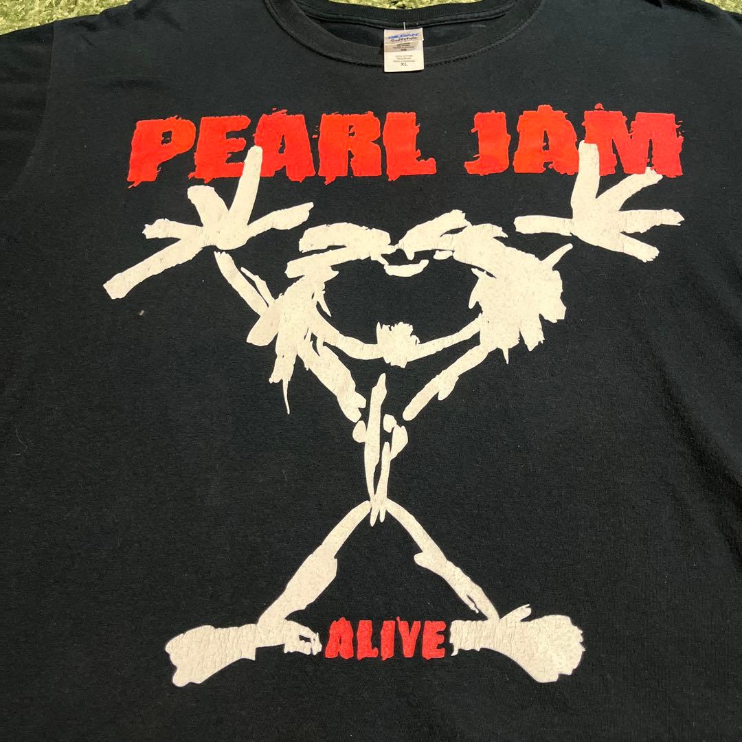 PEARL JAM パールジャム ALIVE バンドTシャツ バックプリント