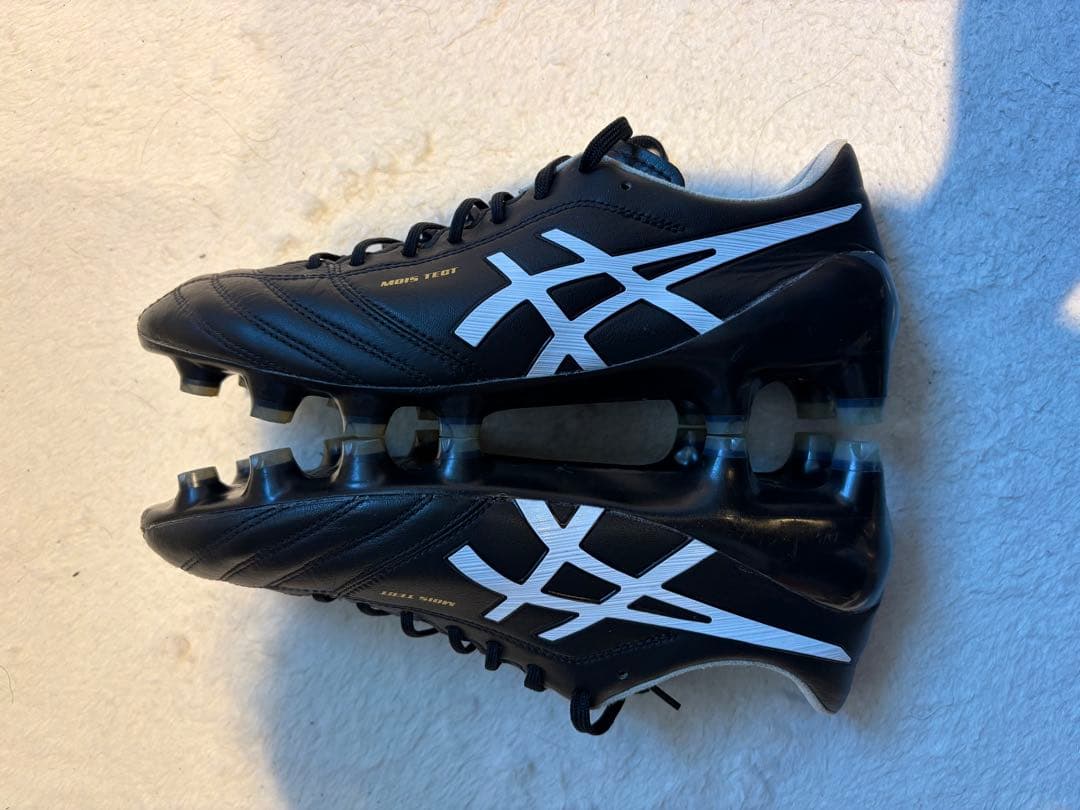 サッカースパイク ASICS DS LIGHT X-FLY4 ブラック 25cm