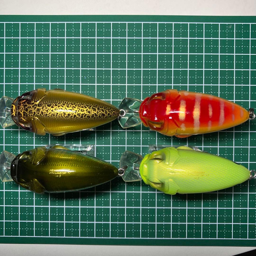 【SALE】メガバス　サイクロン　SR−X　4個セット