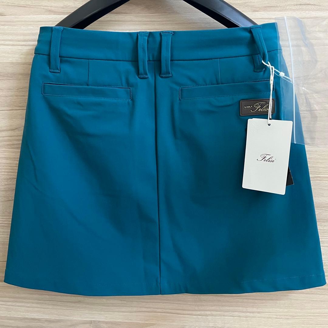 新品★55,000円 BRIEFING&Felisi ゴルフセットアップ 青緑S