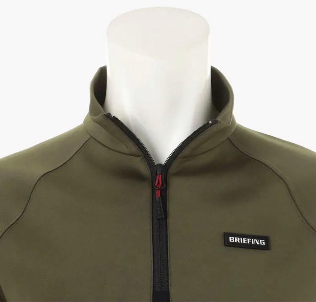 ブリーフィング3Dハーフジップ BRIEFING GOLF XL