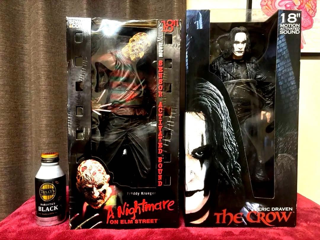 巨大フィギュア ネカ 18インチ 1/4スケール フレディ＆クロウ セット販売
