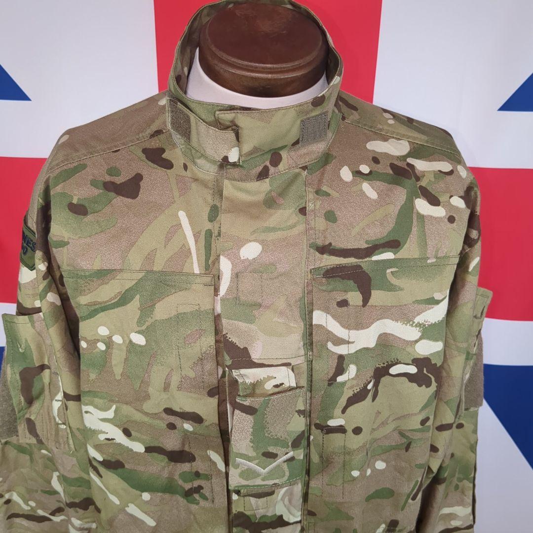 イギリス軍海兵隊MTPテンペレートコンバットジャケット180/96(階級章付き）