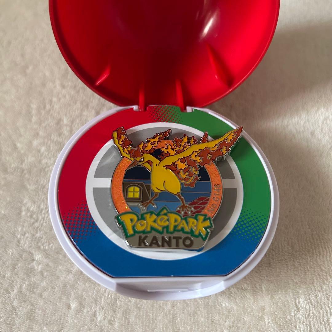 ポケパーク　カントー　ピンズ　ファイヤー