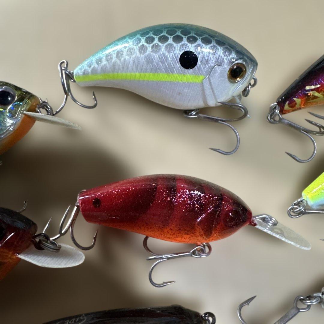エバーグリーンルアー8個セット　FSR サイドステップクラッチヒッター　クラフト