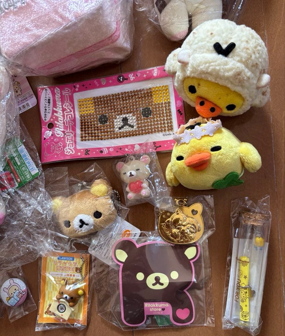 当時物 リラックマ　ぬいぐるみ まとめ売り　バレンタイン　初期　レア