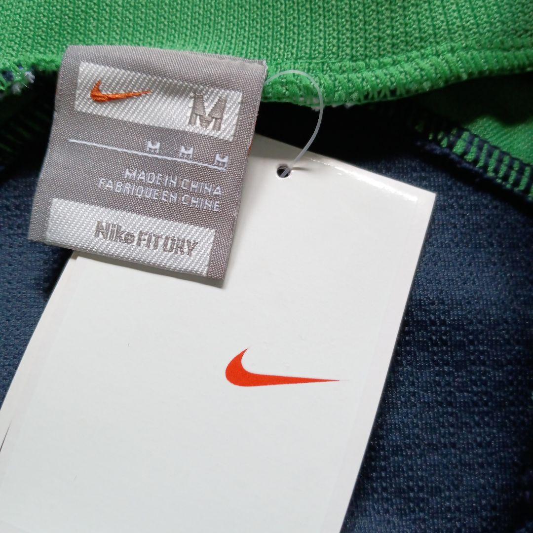 NIKE FIT DRY ジャージウエア　ネイビー×グリーン　Ｍサイズ