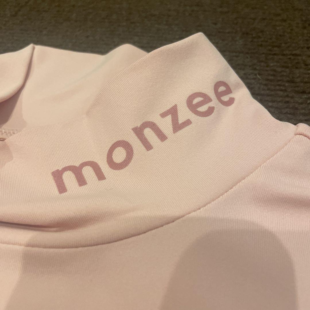 【ほぼ新品】monzee モックネック半袖S