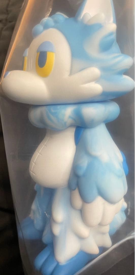 おおかみくん あらいきりこ　個展　青空　ソフビ