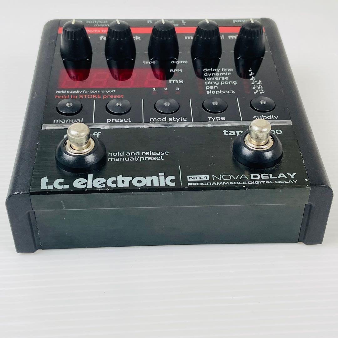 動作品　t.c. electronic ND-1 NOVA DELAY