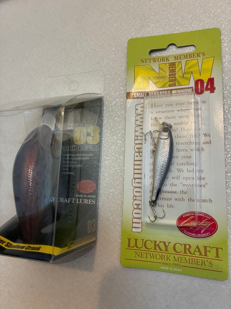 【希少新品未使用】ラッキークラフトネットワークメンバールアー29セット(33個)