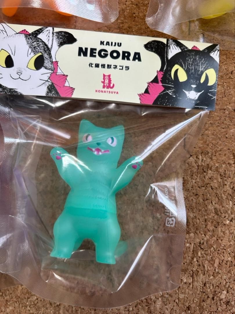 小夏屋 ネゴラ カラーパレットシリーズ マット 7種セット ソフビ 新品