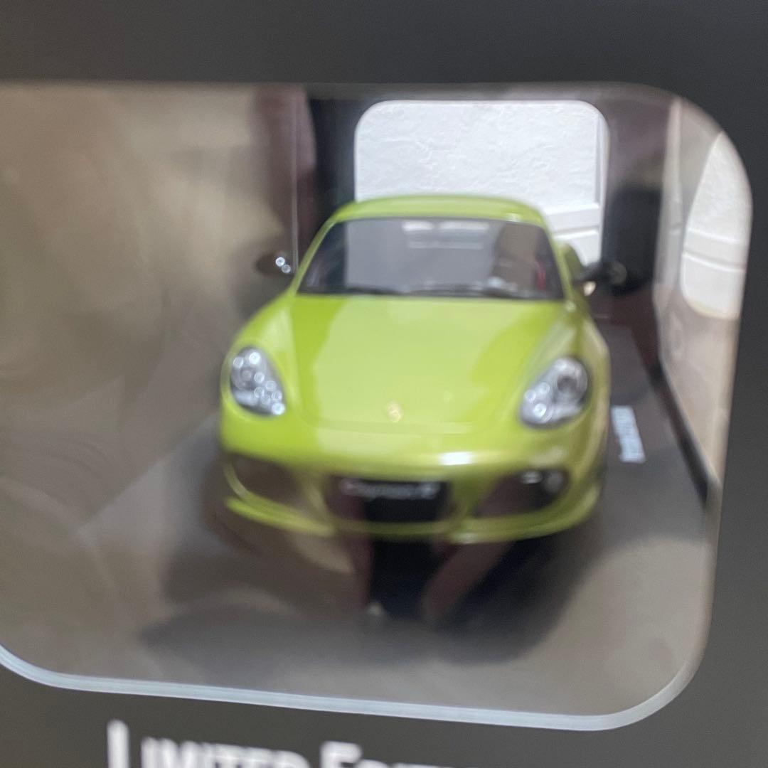 GTスピリット ポルシェ ケイマン GT4 リミテッドエディション グリーン