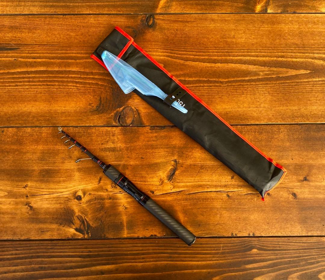 軽量　トラウトロッド　スピニングロッド S507UL 150cm カーボンロッド
