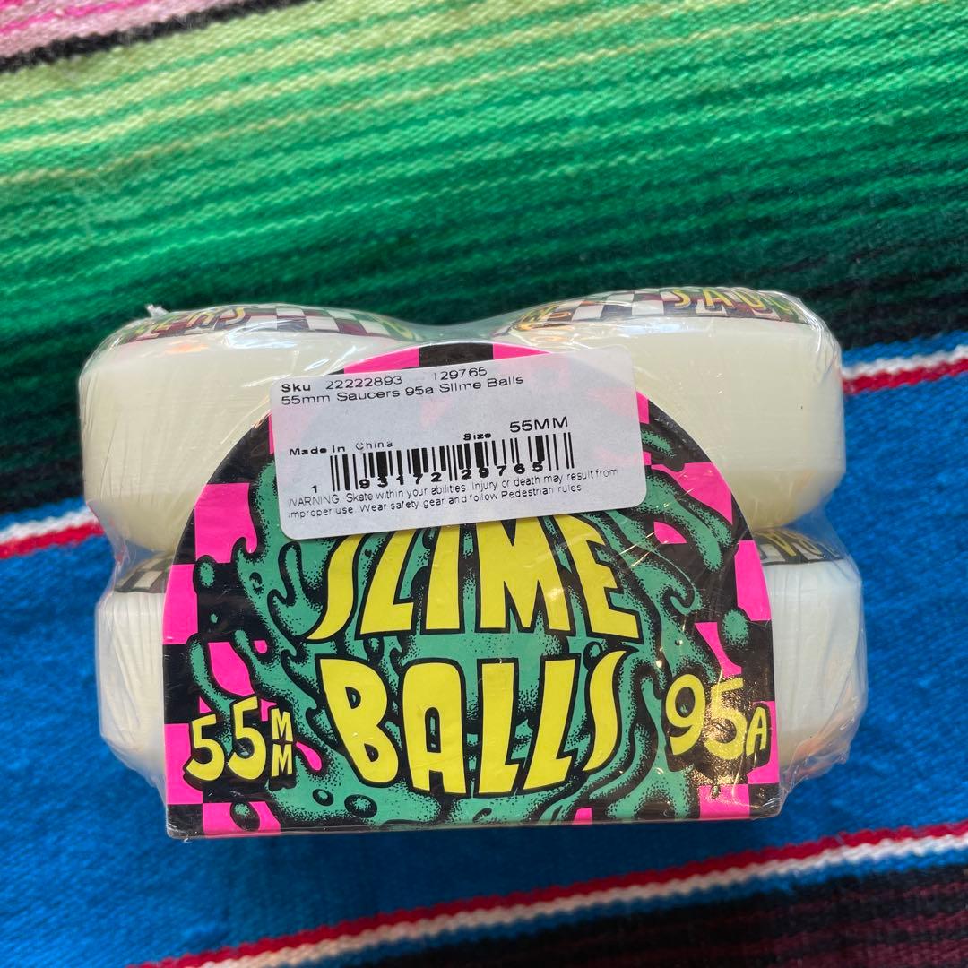 Slime Balls スライムボウル55mm 95A スケボーウィール
