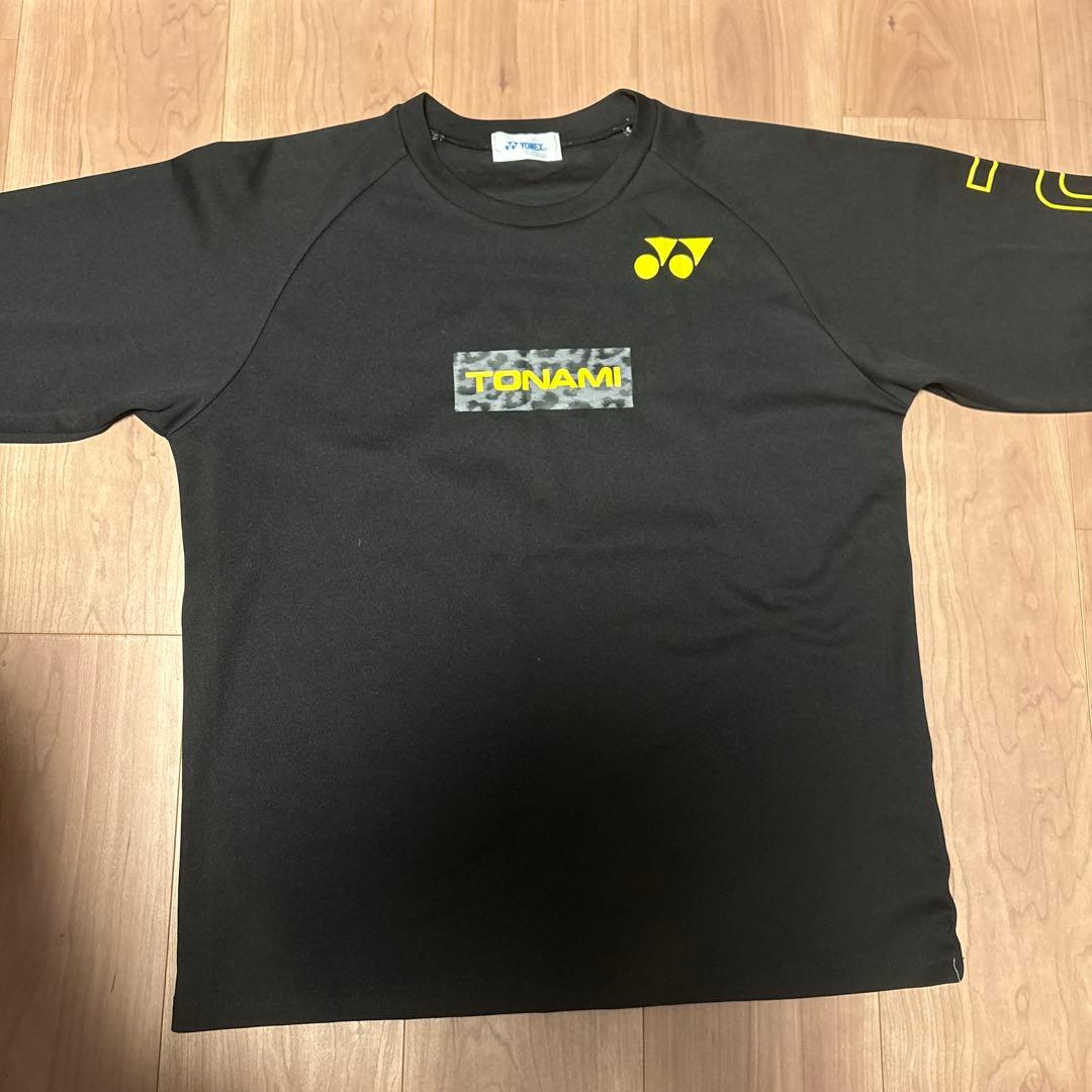 ヨネックス　トナミ運輸Tシャツ　ロンTセット　Sサイズ