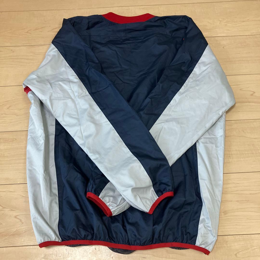 Nike ネイビー 長袖 Vネック ジャケット XL