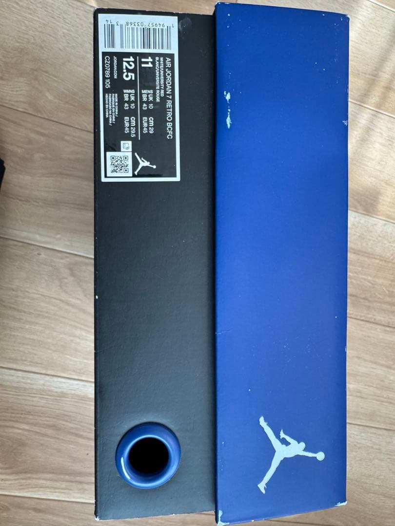 Air Jordan 7 Retro ホワイト/ネイビー US11